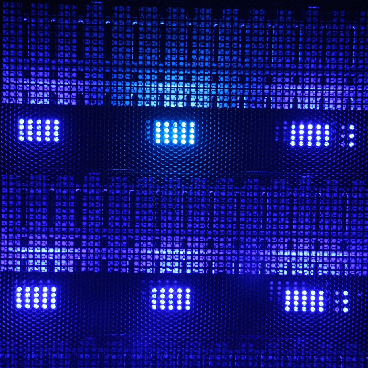 Servers representing cloud infrastructure.